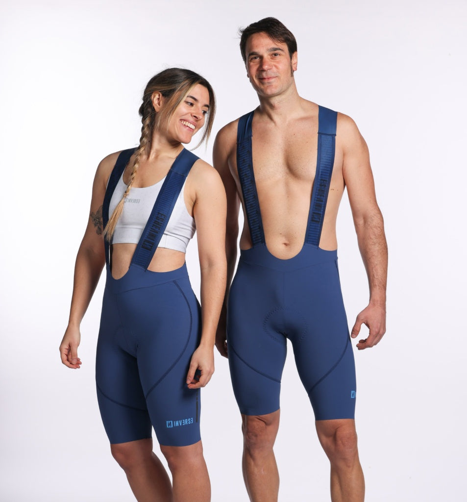 Culotte ciclista ENERGY INDIGO (UNISEX)