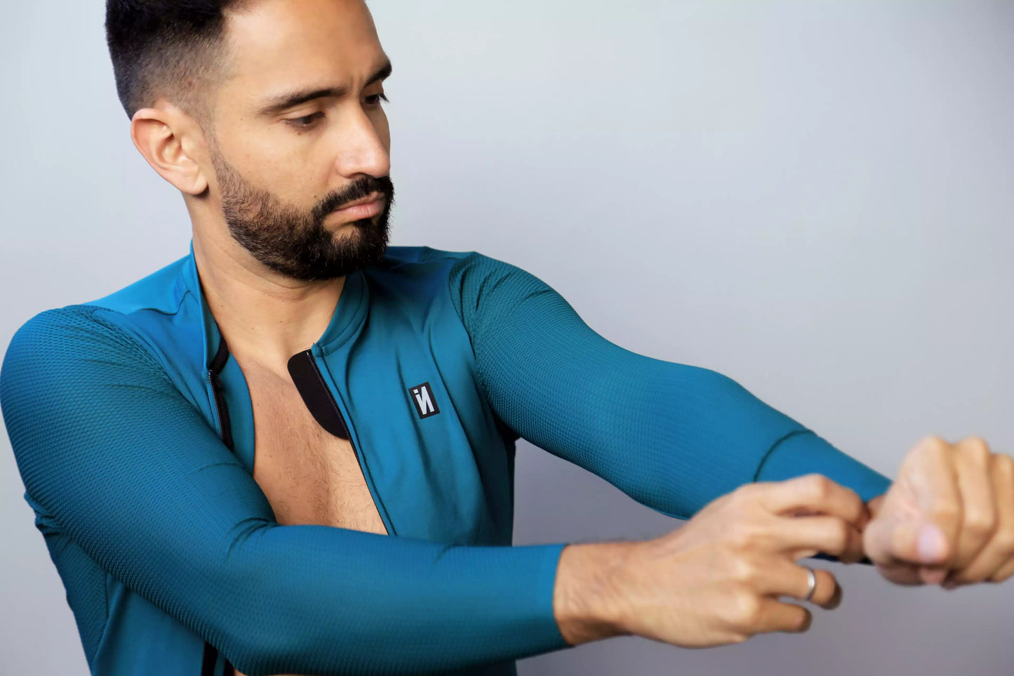 Maillot ciclismo manga larga EDGE LATITUDE (UNISEX)